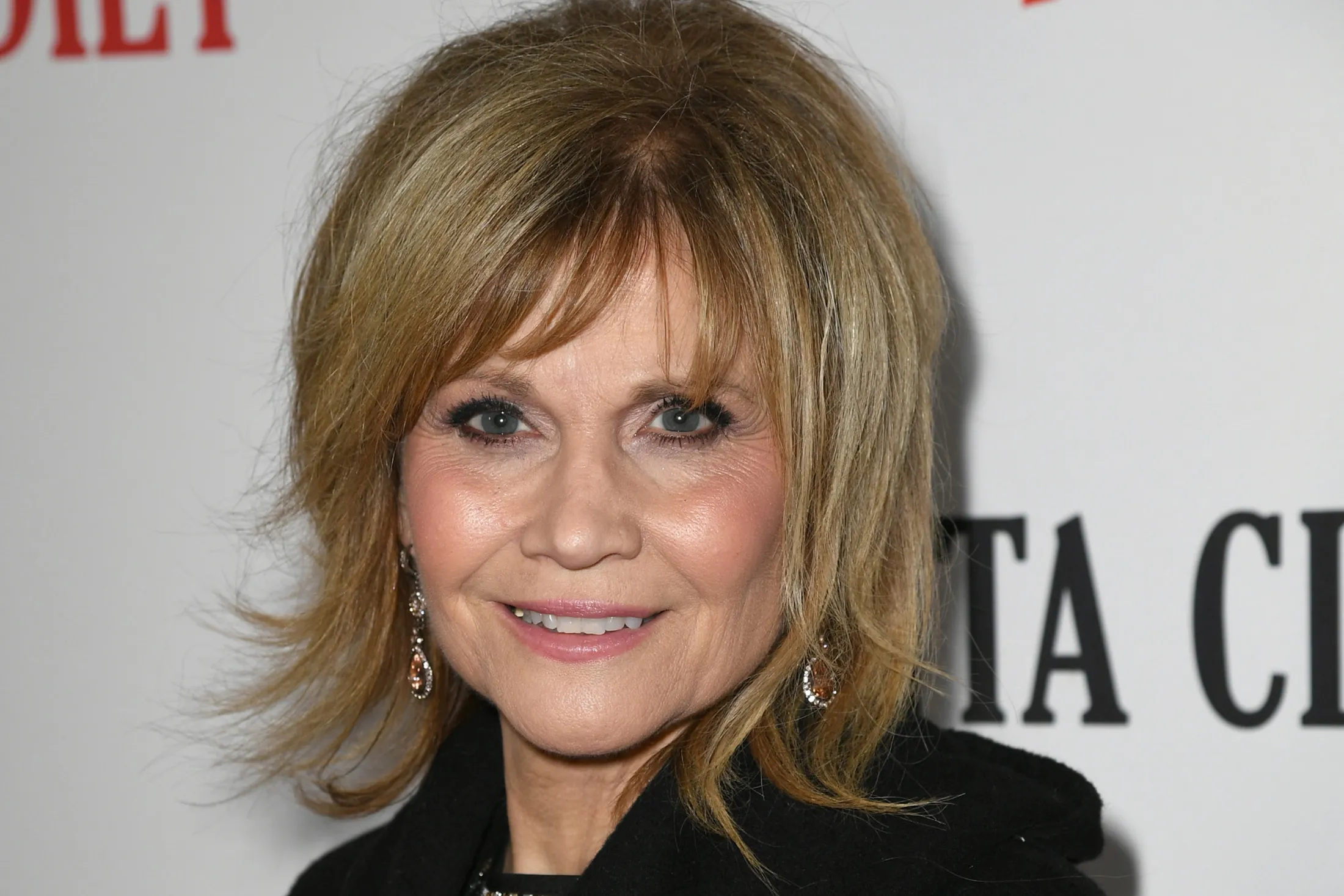 Markie Post en photo plus r&eacute;cente, souriante