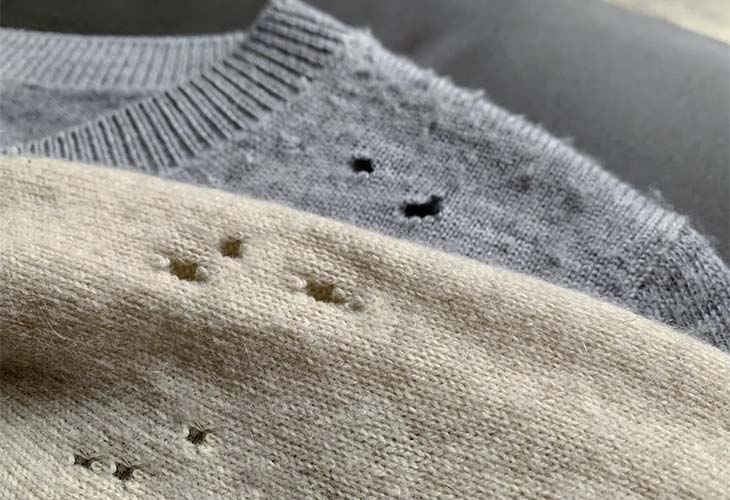 Les causes inattendues des trous dans vos habits