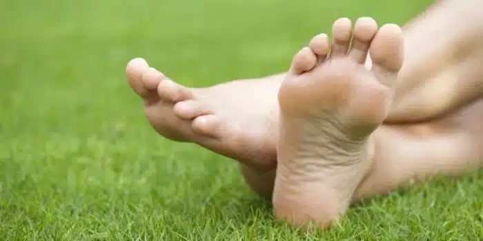 Pieds en bonne santé
