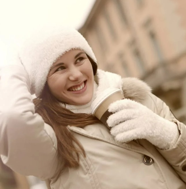 Fossettes sur les joues