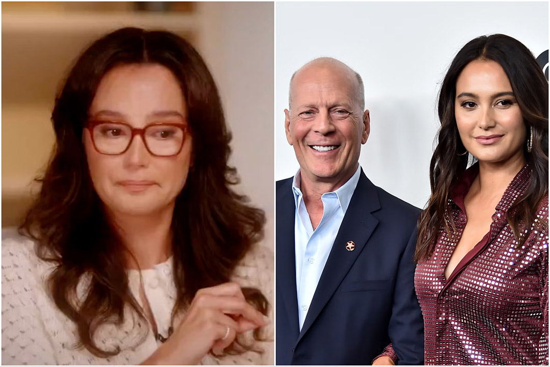 Emma Heming Willis et Bruce Willis main dans la main