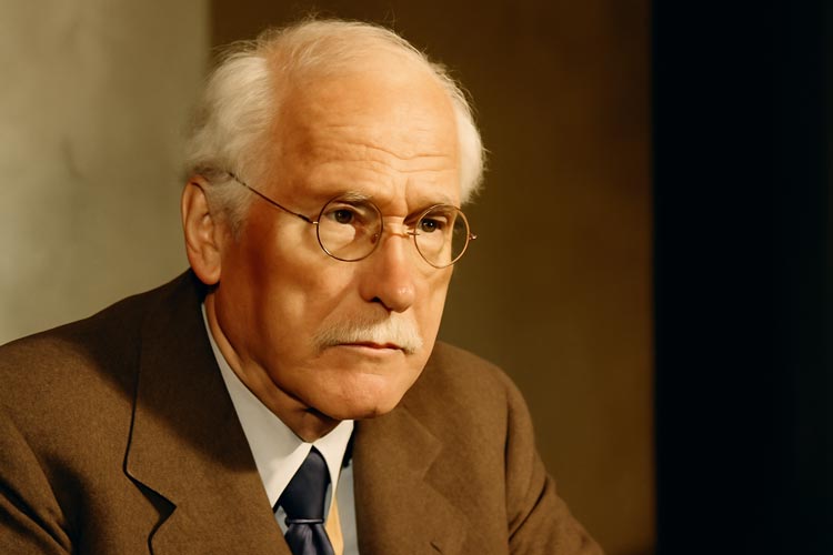 Portrait de Carl Jung, psychanalyste