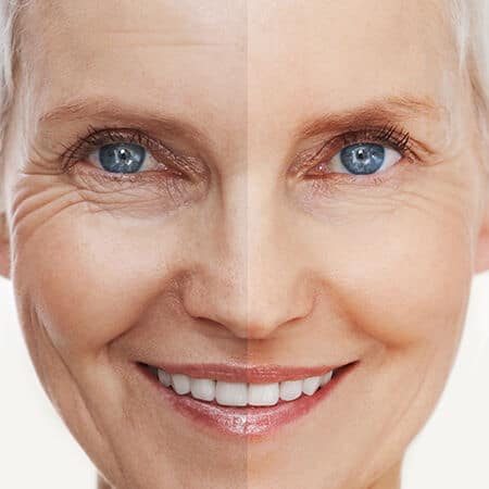 Masque visage anti-âge